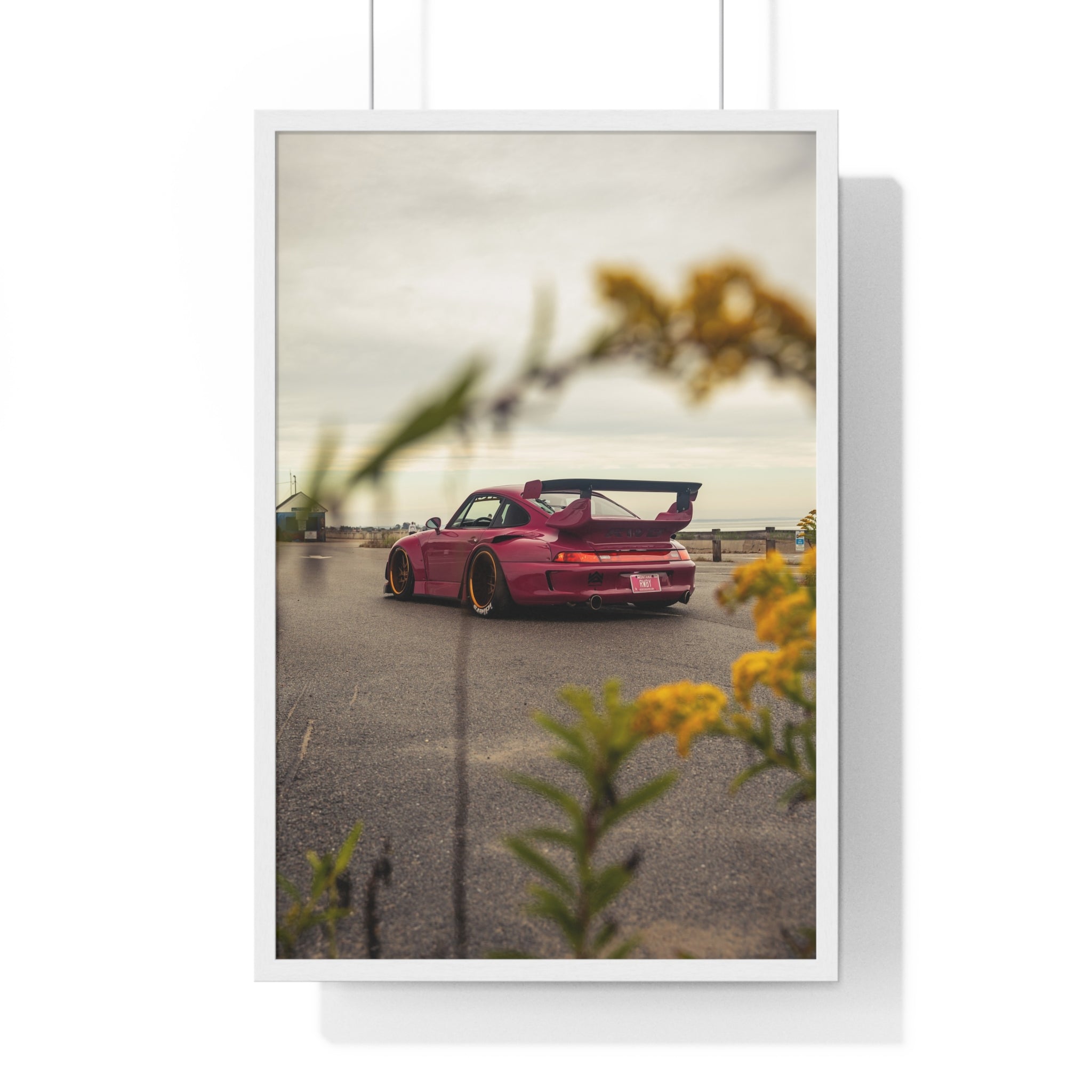 RWBY Porsche Framed Poster