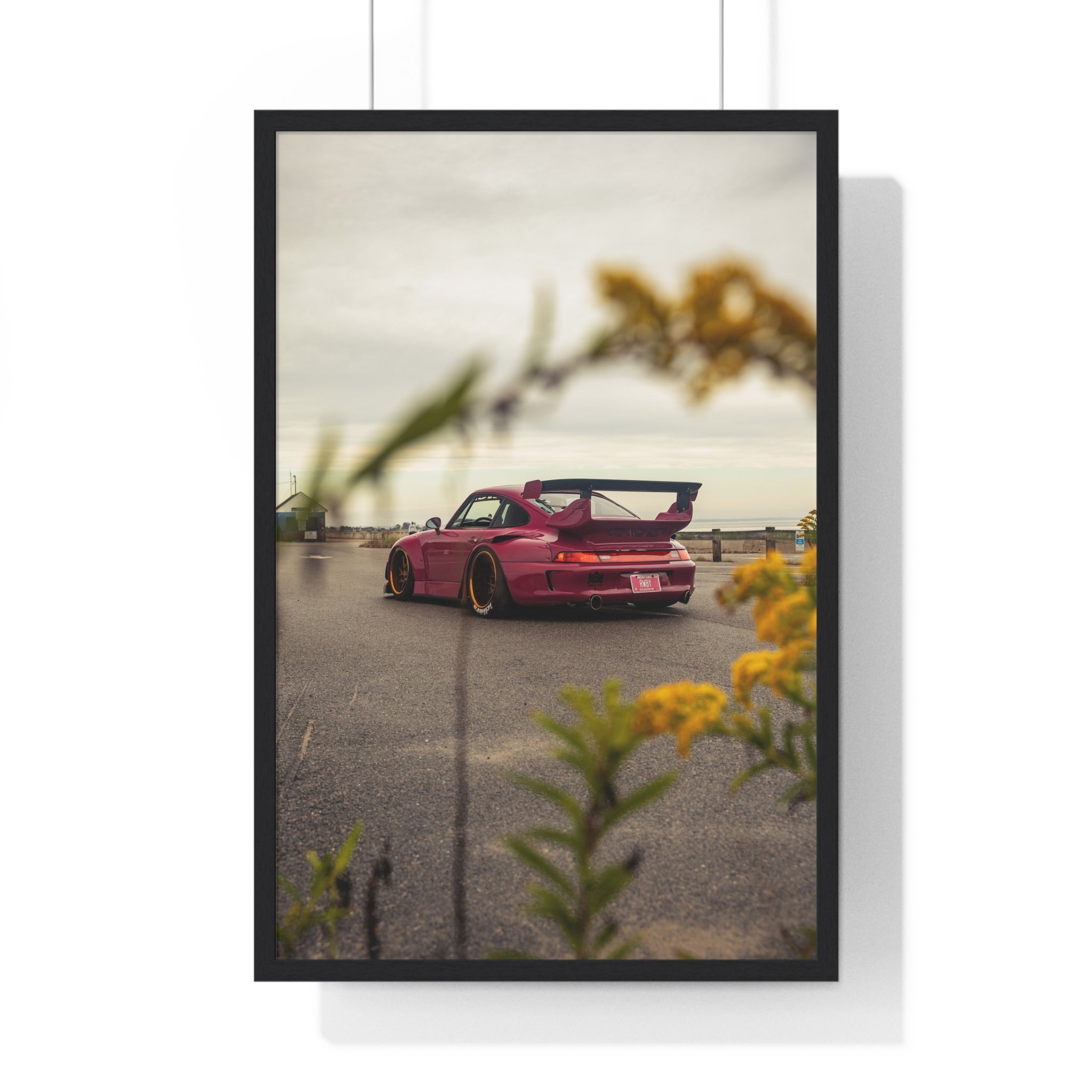 RWBY Porsche Framed Poster