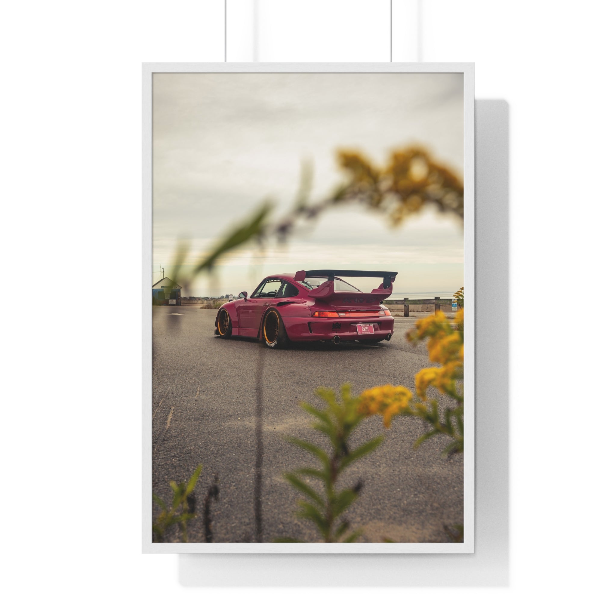 RWBY Porsche Framed Poster