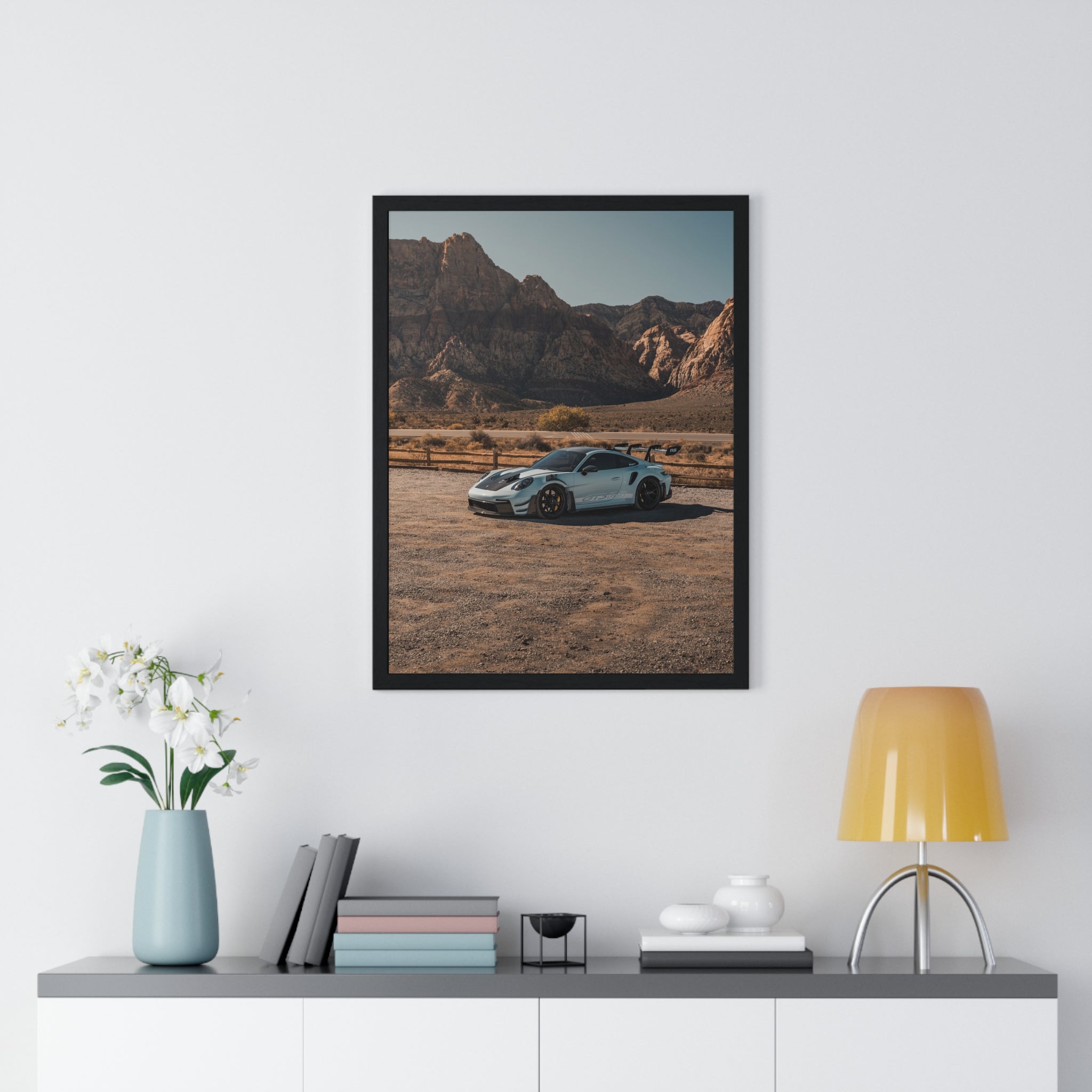 Nevada Porsche 911 GT3RS Framed Poster