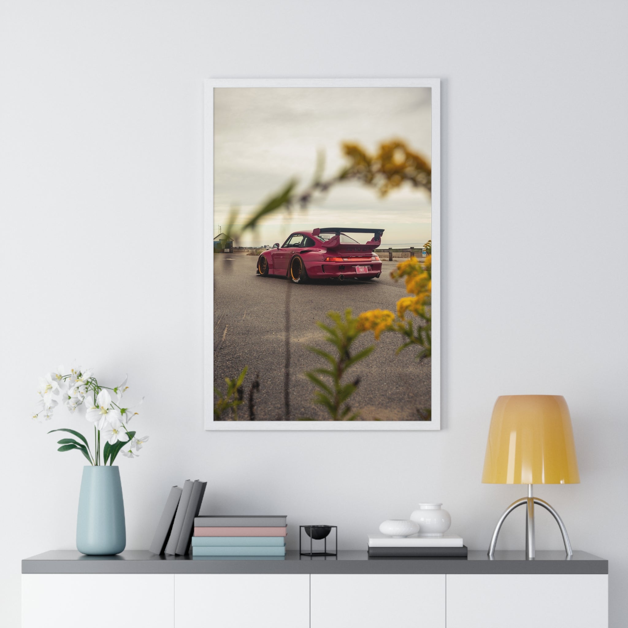 RWBY Porsche Framed Poster