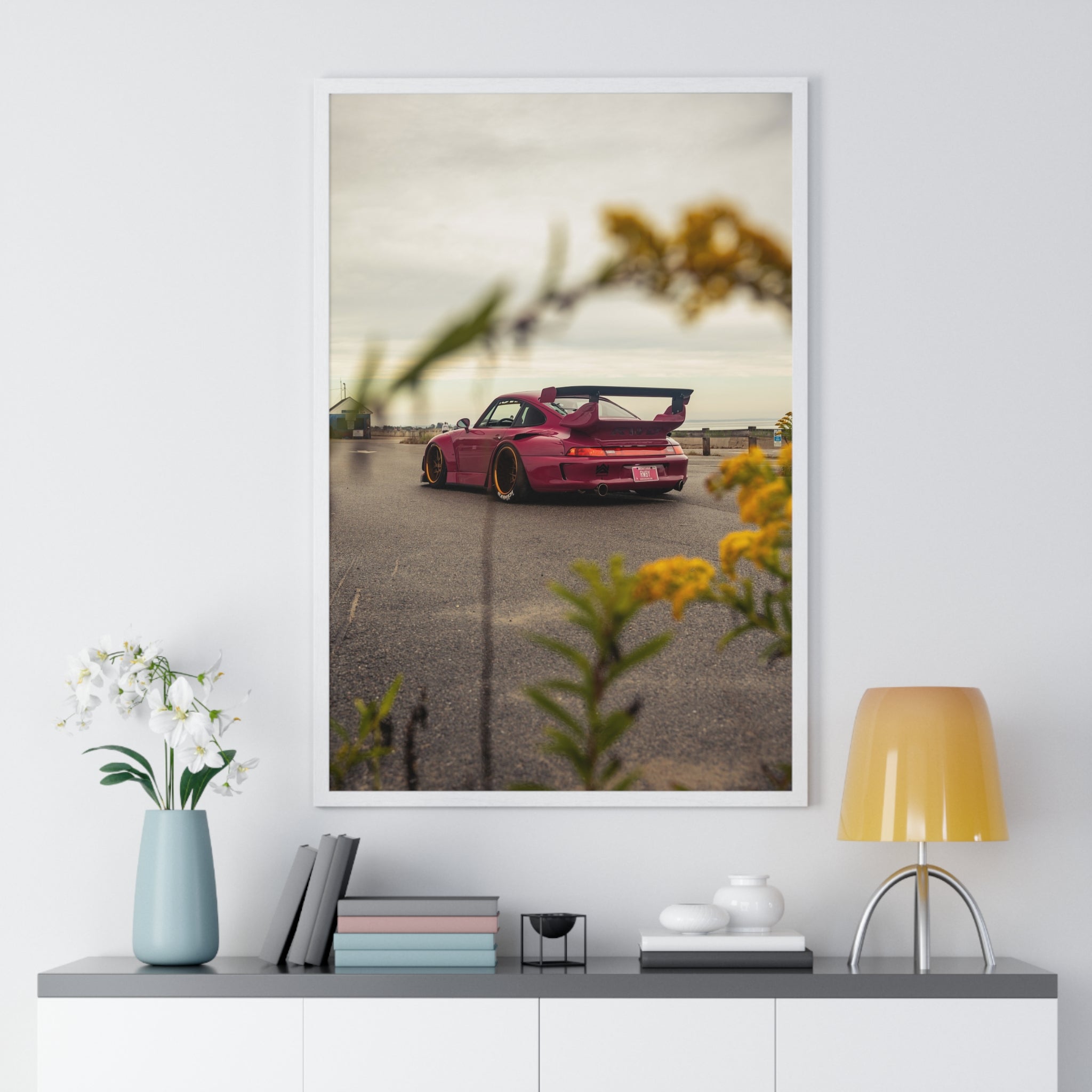 RWBY Porsche Framed Poster