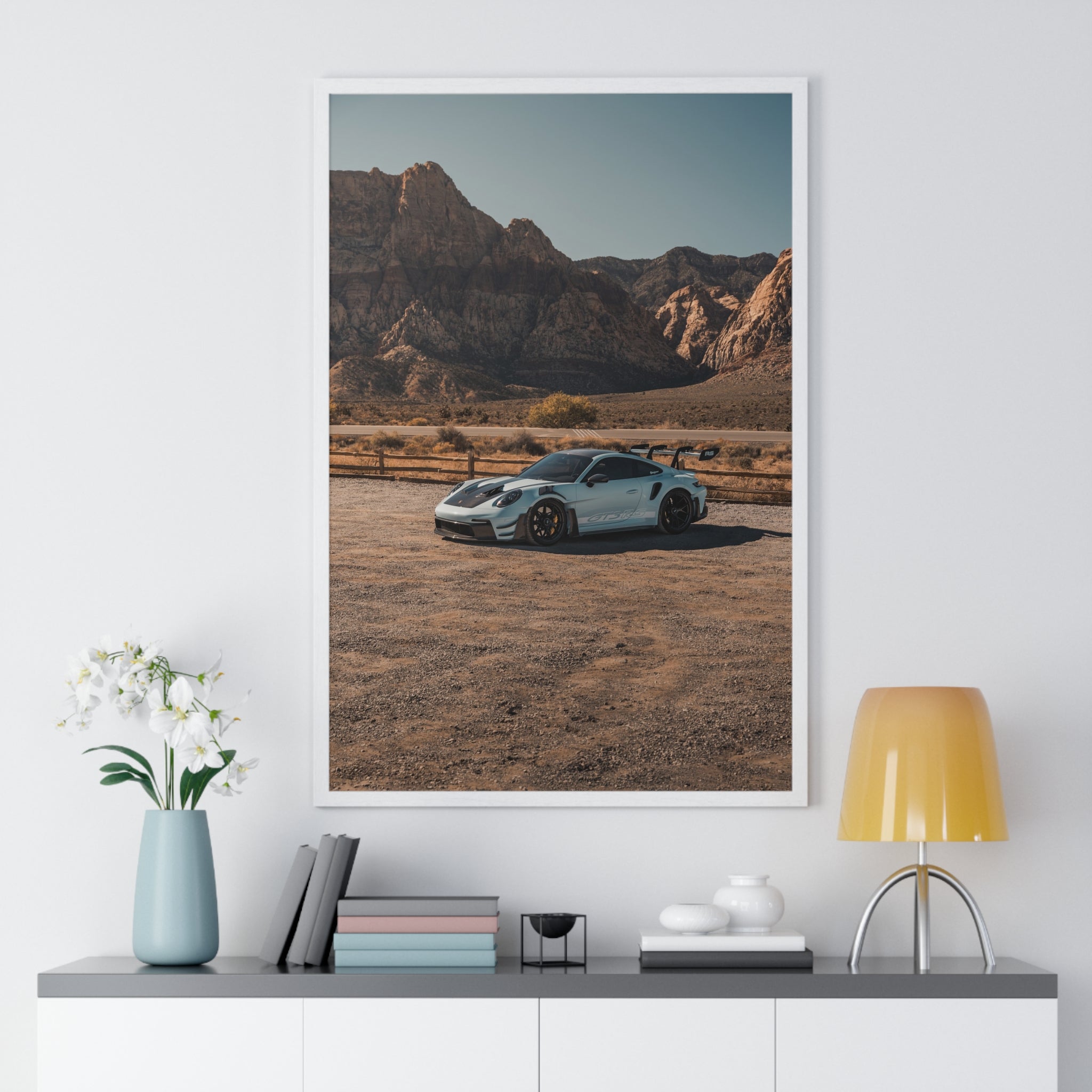 Nevada Porsche 911 GT3RS Framed Poster