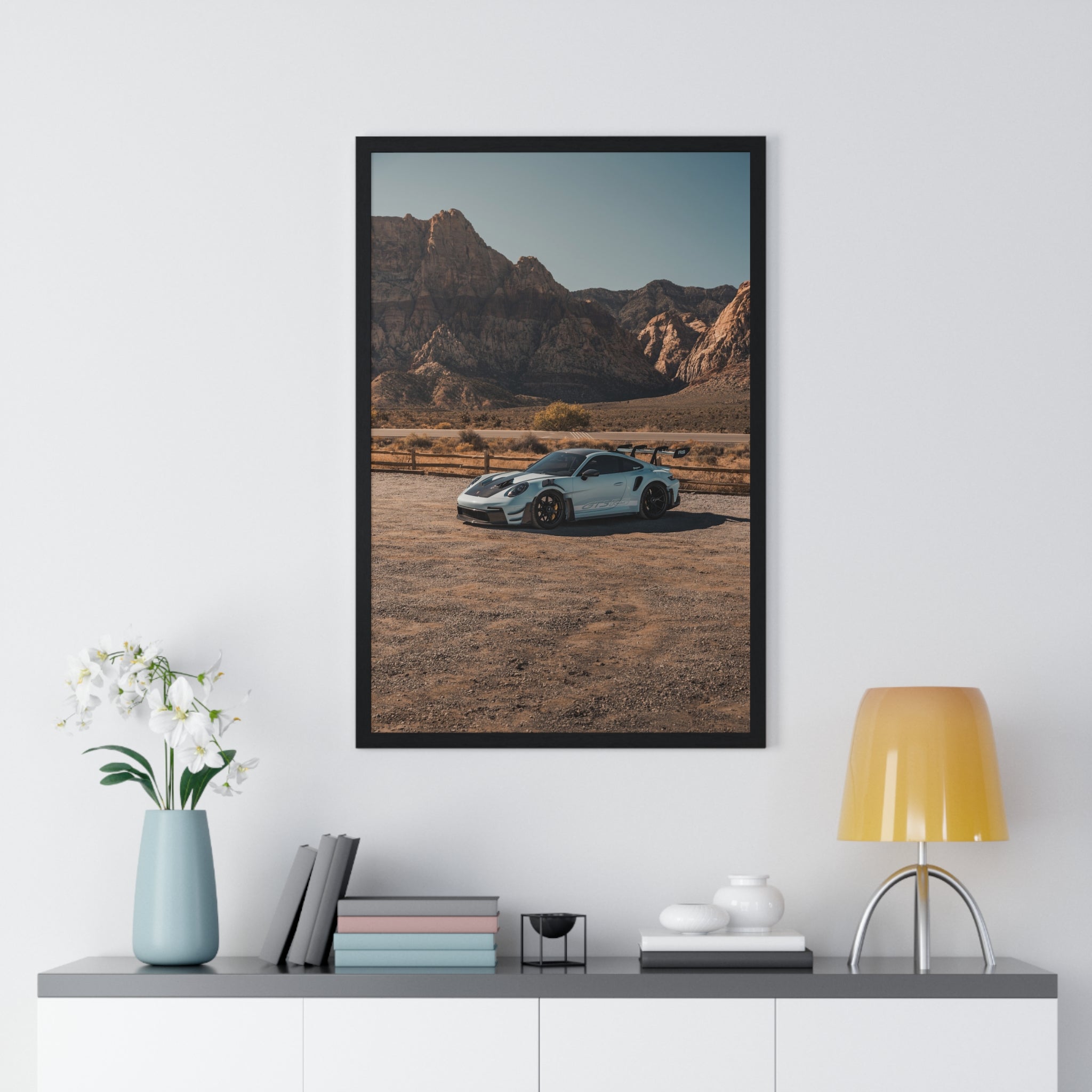 Nevada Porsche 911 GT3RS Framed Poster